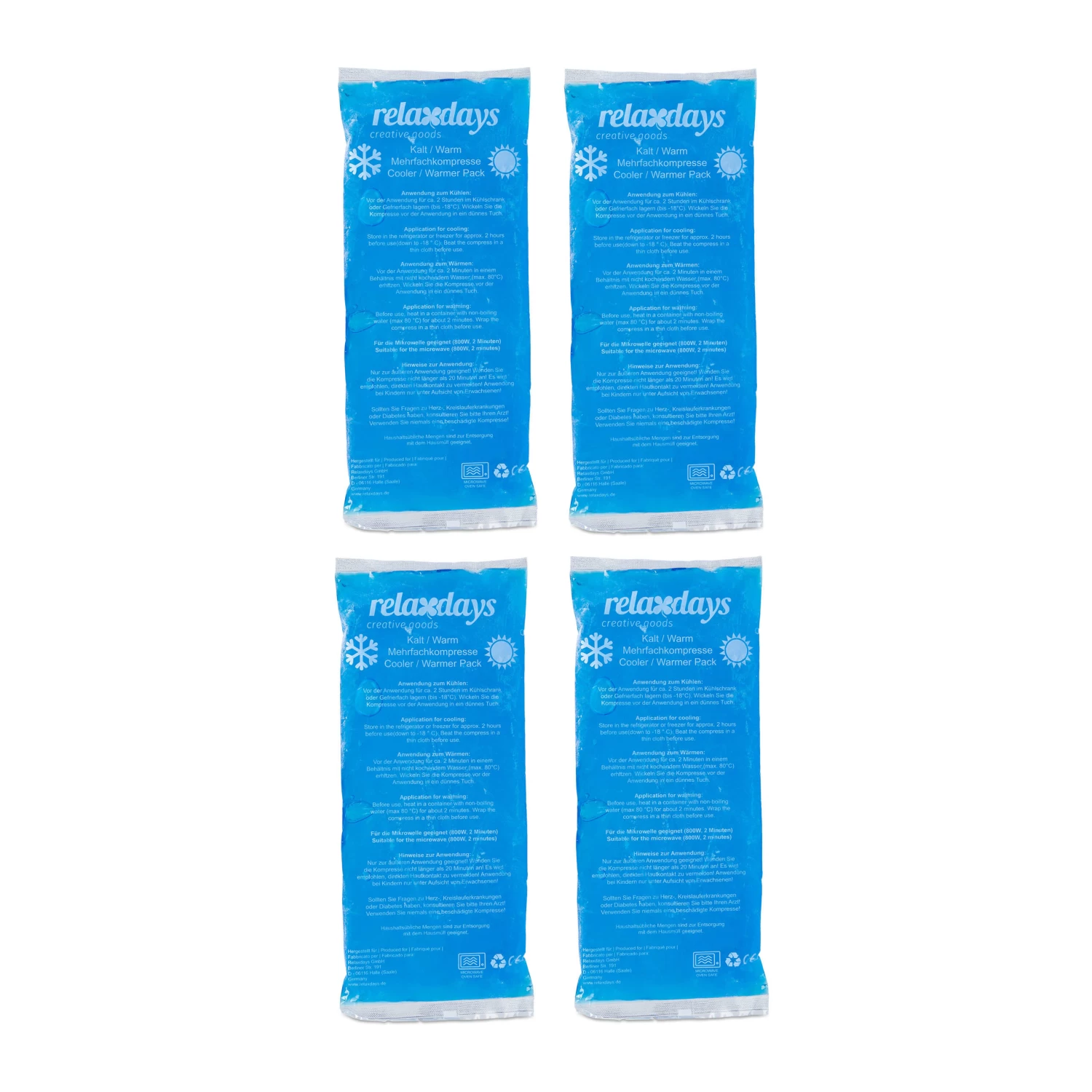 4 X Kühlpad In Blau 7 4 X Kühlpad In Blau – Bild 7
