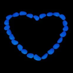 400x Leuchtsteine In Blau -Relaxdays relaxdays 400x leuchtsteine in blau 6