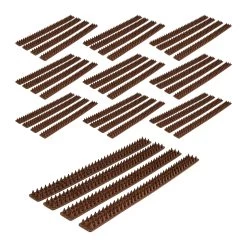 40x Vogelabwehr In Dunkelbraun -Relaxdays relaxdays 40x vogelabwehr in dunkelbraun 4