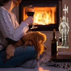 4tlg. Kaminbesteck In Silber -Relaxdays relaxdays 4tlg kaminbesteck in silber 2