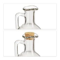 4tlg. Öl- & Essigkanne In Transparent 13 4tlg. Öl- & Essigkanne In Transparent -Relaxdays relaxdays 4tlg ol and essigkanne in transparent 5