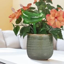 4x Bewässerungskugeln "Vogel" In Grün 9 4x Bewässerungskugeln "Vogel" In Grün -Relaxdays relaxdays 4x bewasserungskugeln vogel in grun 1