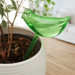 4x Bewässerungskugeln "Vogel" In Grün 12 4x Bewässerungskugeln "Vogel" In Grün -Relaxdays relaxdays 4x bewasserungskugeln vogel in grun 4