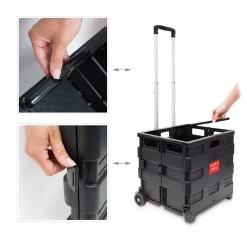 4x Einkaufstrolley In Schwarz - (B)42 X (H)100 X (T)37 Cm 12 4x Einkaufstrolley In Schwarz - (B)42 X (H)100 X (T)37 Cm -Relaxdays relaxdays 4x einkaufstrolley in schwarz b 42 x h 100 x t 37 cm 4