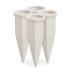 4x Gießkegel In Weiß - (B)5,5 X (H)14 X (T)5,5 Cm -Relaxdays relaxdays 4x giesskegel in weiss b 5 5 x h 14 x t 5 5 cm 7