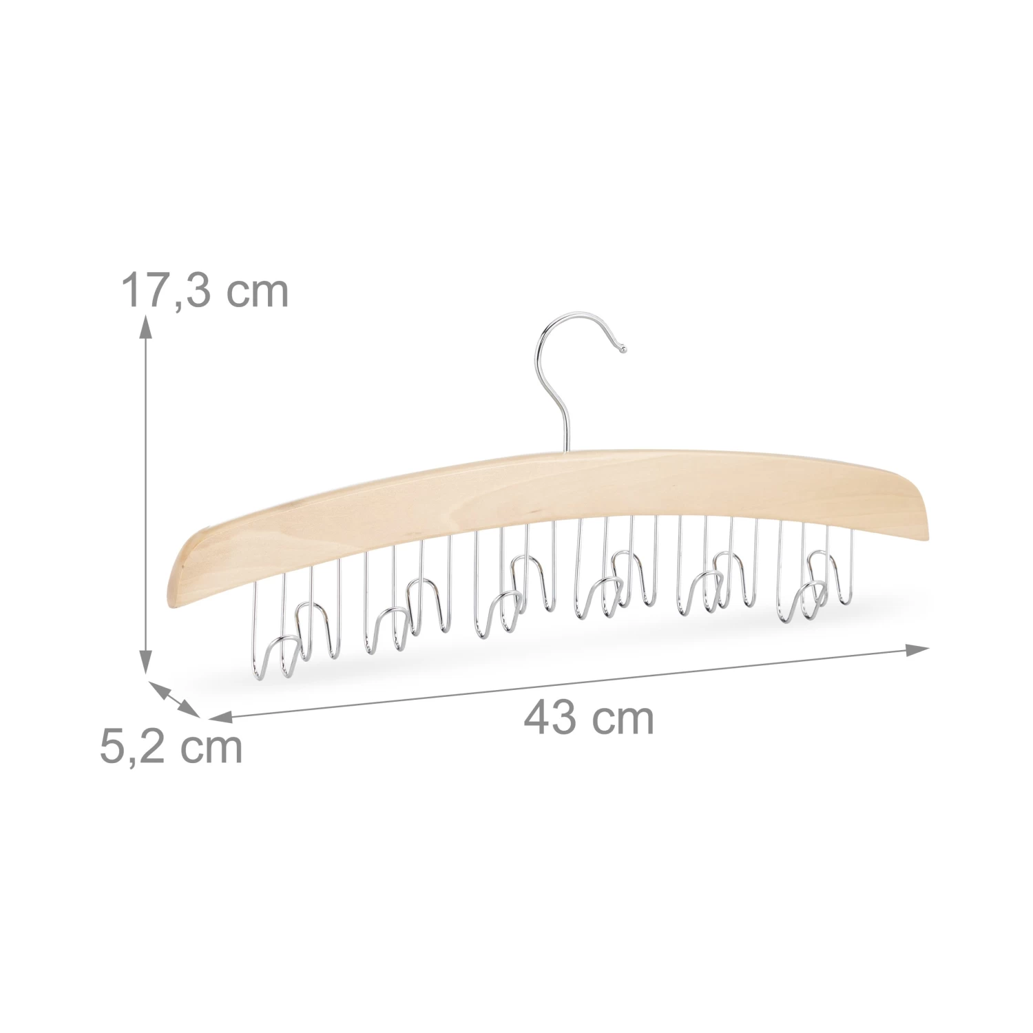4x Gürtelhalter In Natur/ Silber 4 4x Gürtelhalter In Natur/ Silber – Bild 4