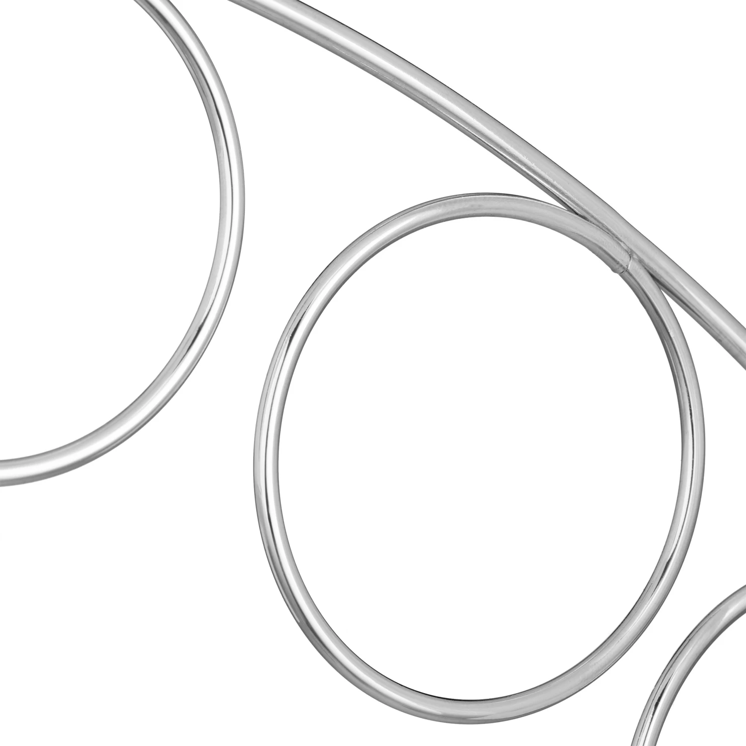 4x Kleiderbügel In Silber 6 4x Kleiderbügel In Silber – Bild 6