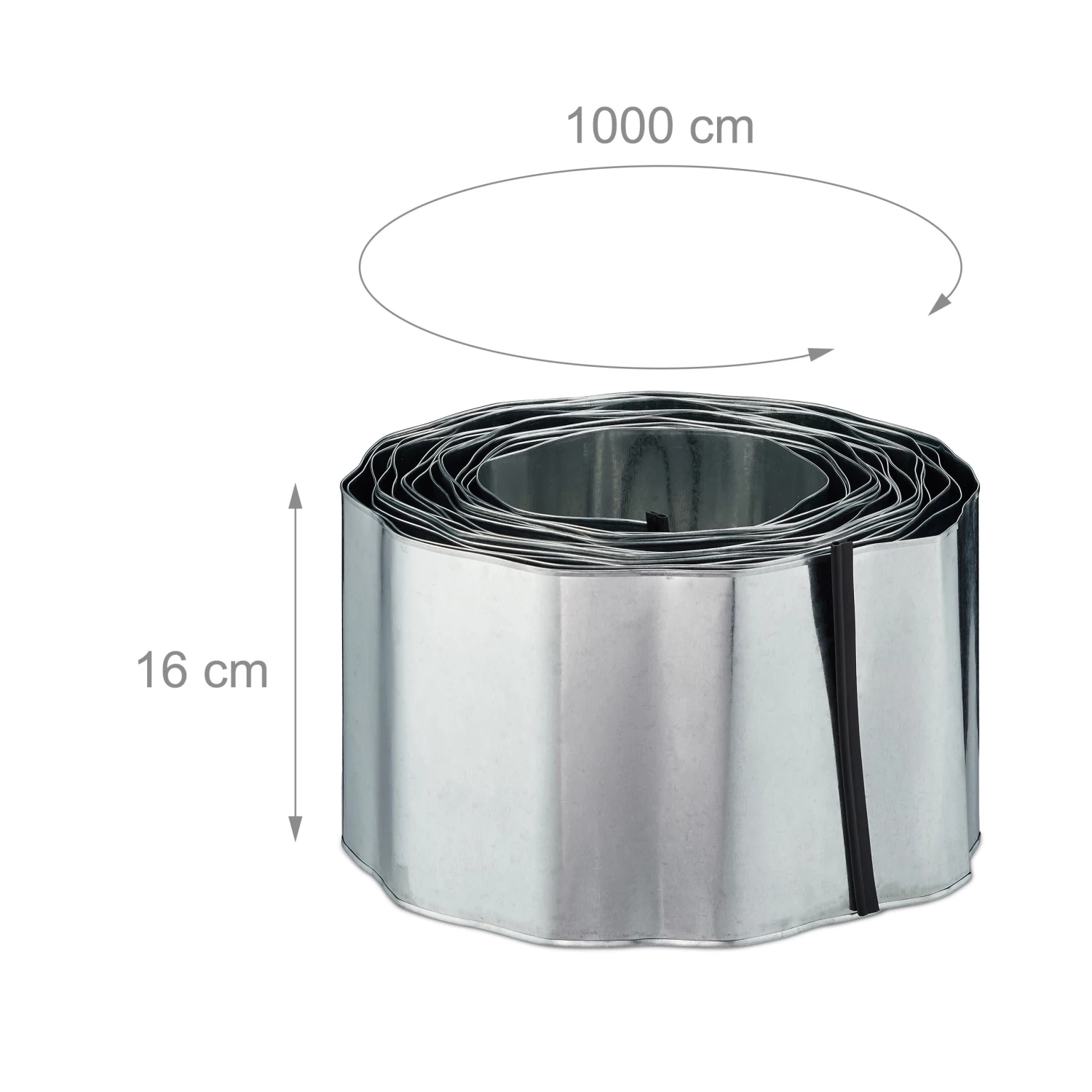 4x Rasenkante In Silber 4 4x Rasenkante In Silber – Bild 4