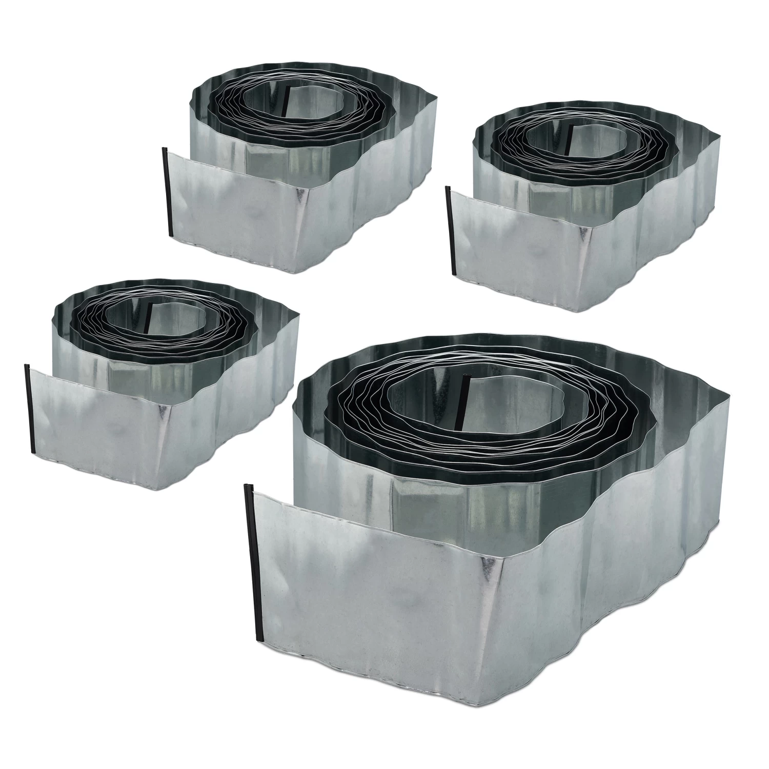 4x Rasenkante In Silber 1 4x Rasenkante In Silber