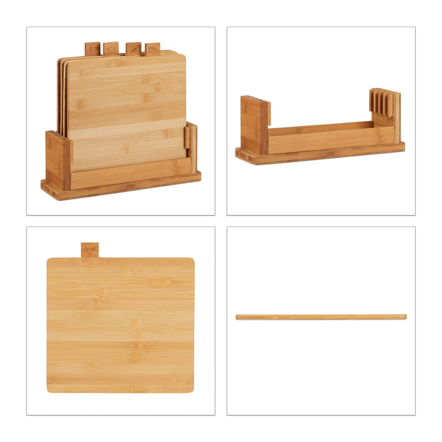 4x Schneidebrett In Natur 1 4x Schneidebrett In Natur