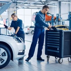 4x Schwerlastrollen In Schwarz - Ø 160 Mm -Relaxdays relaxdays 4x schwerlastrollen in schwarz o 160 mm 2