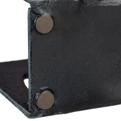 4x Serviettenhalter In Grau - 33x33 Cm -Relaxdays relaxdays 4x serviettenhalter in grau 33x33 cm 6