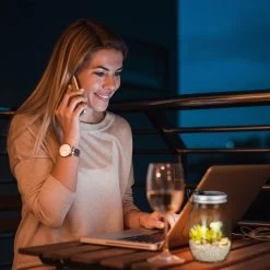 4x Solarlampe In Transparent -Relaxdays relaxdays 4x solarlampe in transparent 4