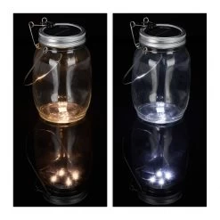 4x Solarlampe In Transparent -Relaxdays relaxdays 4x solarlampe in transparent 5