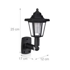 4x Solarlaterne In Schwarz 10 4x Solarlaterne In Schwarz -Relaxdays relaxdays 4x solarlaterne in schwarz 3