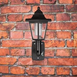 4x Solarlaterne In Schwarz 11 4x Solarlaterne In Schwarz -Relaxdays relaxdays 4x solarlaterne in schwarz 4