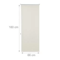 4x Thermorollo In Beige - (B)70 X (H)160 Cm -Relaxdays relaxdays 4x thermorollo in beige b 70 x h 160 cm 3