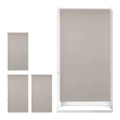 4x Thermorollo In Braun - (B)90 X (H)210 Cm