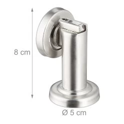 4x Türfeststeller In Silber 11 4x Türfeststeller In Silber -Relaxdays relaxdays 4x turfeststeller in silber 3