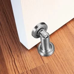 4x Türfeststeller In Silber 12 4x Türfeststeller In Silber -Relaxdays relaxdays 4x turfeststeller in silber 4