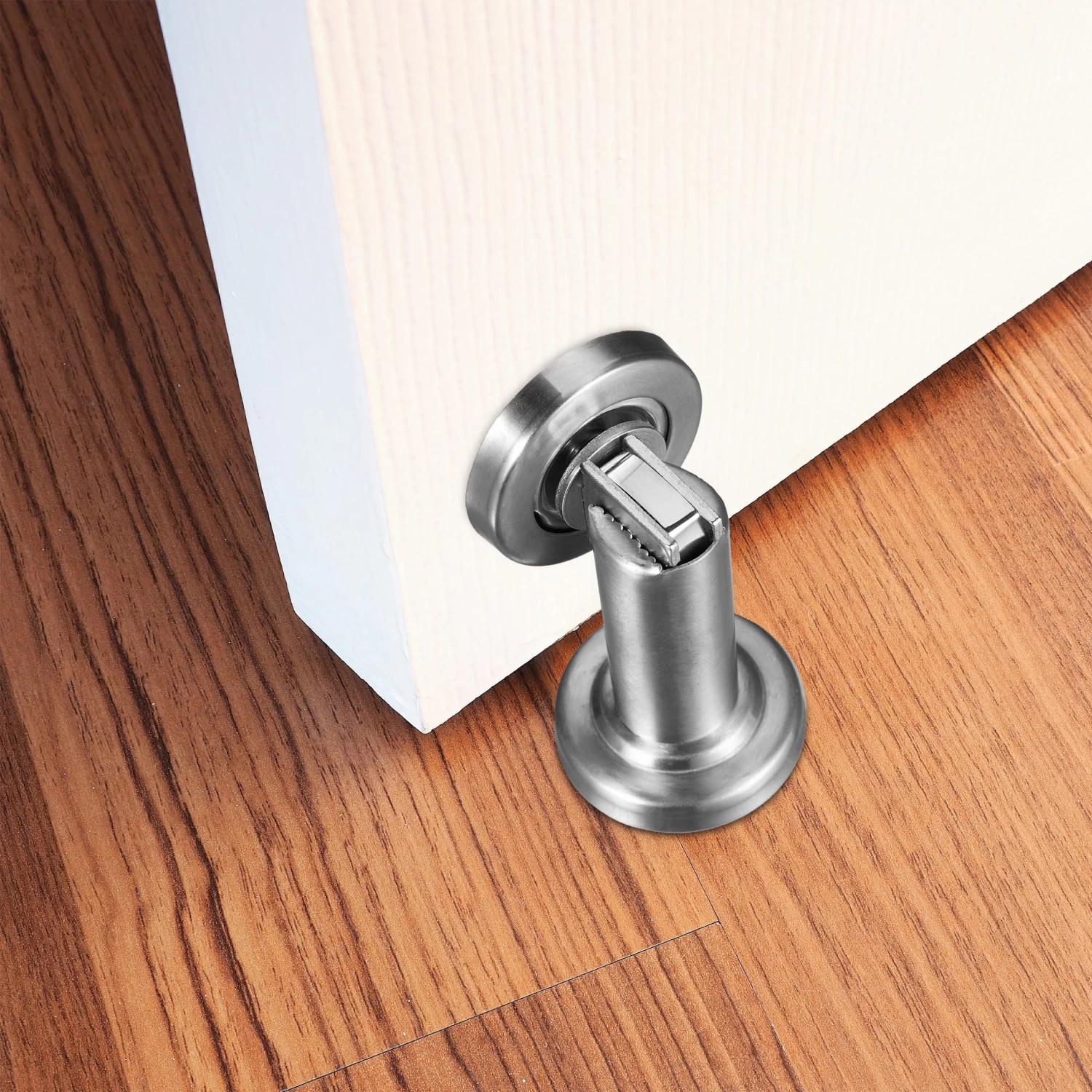 4x Türfeststeller In Silber 5 4x Türfeststeller In Silber – Bild 5