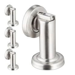 4x Türfeststeller In Silber 15 4x Türfeststeller In Silber -Relaxdays relaxdays 4x turfeststeller in silber 7