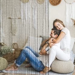 5 X Fadenvorhang "Glitzer" In Schwarz - (L)245 X (B)90 Cm -Relaxdays relaxdays 5 x fadenvorhang glitzer in schwarz l 245 x b 90 cm 4