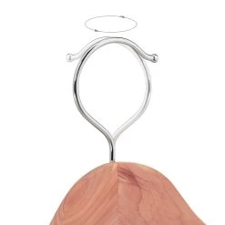 5er-Set: Anzugbügel In Natur -Relaxdays relaxdays 5er set anzugbugel in natur 5