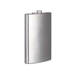 5x Flachmann In Silber - 1,8 L