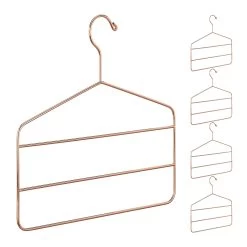 5x Hosenbügel In Kupfer