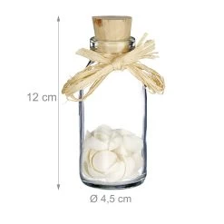 5x Muscheldeko In Natur -Relaxdays relaxdays 5x muscheldeko in natur 3