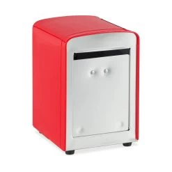 5x Serviettenspender In Rot