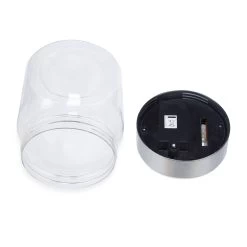 5x Spardose In Transparent -Relaxdays relaxdays 5x spardose in transparent 5