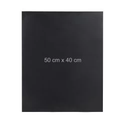 6 X Grillmatte In Schwarz - (B)50 X (T)40 Cm -Relaxdays relaxdays 6 x grillmatte in schwarz b 50 x t 40 cm 3