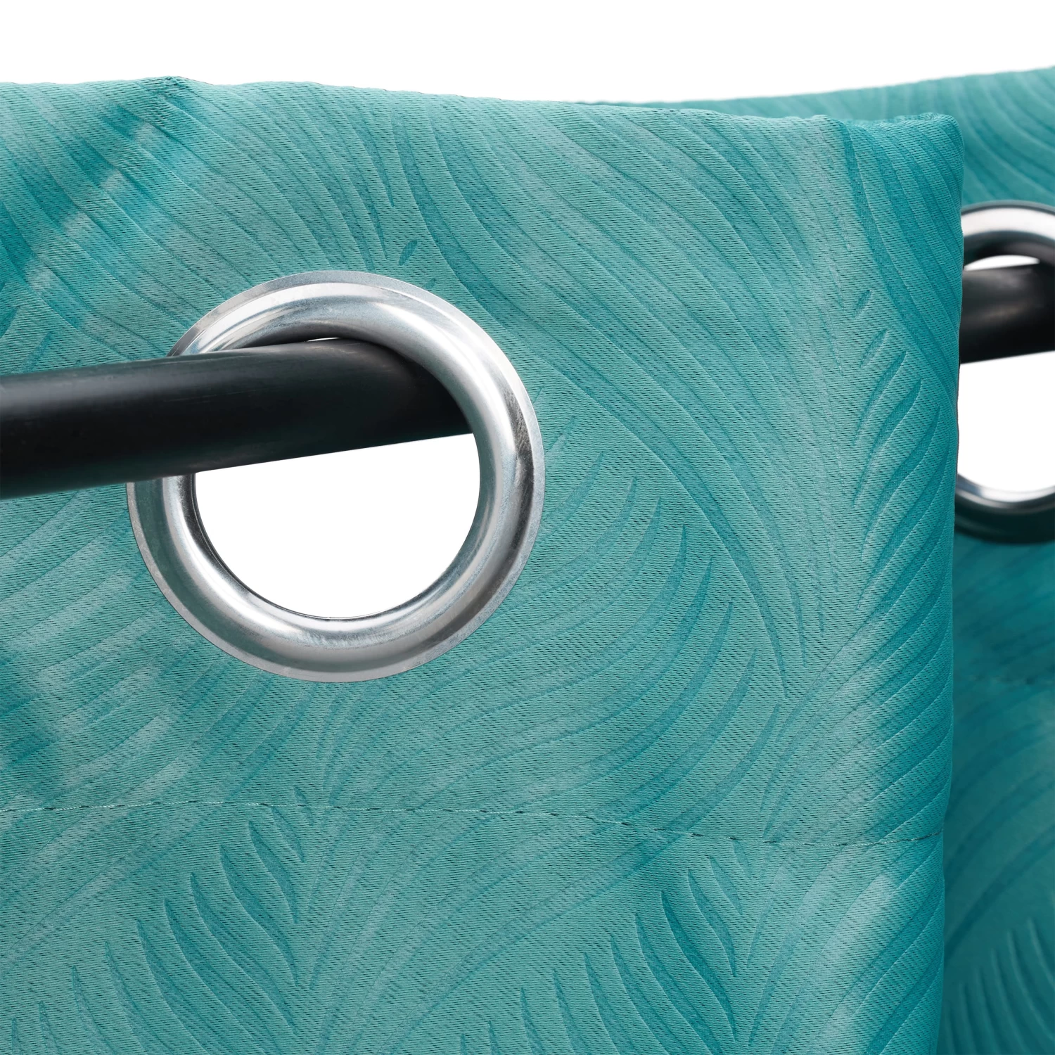 6 X Vorhang "Muster" In Grün - (B)135 X (H)120 Cm 6 6 X Vorhang "Muster" In Grün - (B)135 X (H)120 Cm – Bild 6