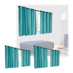 6 X Vorhang "Muster" In Grün - (B)135 X (H)120 Cm 15 6 X Vorhang "Muster" In Grün - (B)135 X (H)120 Cm -Relaxdays relaxdays 6 x vorhang muster in grun b 135 x h 120 cm 7