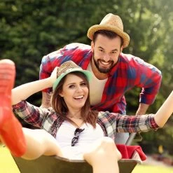 6x Beetzaun In Weiß - 4 M -Relaxdays relaxdays 6x beetzaun in weiss 4 m 4