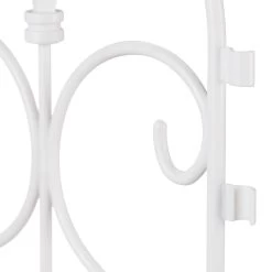 6x Beetzaun In Weiß - 4 M -Relaxdays relaxdays 6x beetzaun in weiss 4 m 5