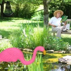 6x Flamingo Figur In Pink -Relaxdays relaxdays 6x flamingo figur in pink 2