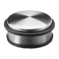 6x Türstopper "Edelstahl" In Silber