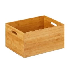 8 X Aufbewahrungskiste In Natur - (B)40 X (H)21 X (T)30 Cm