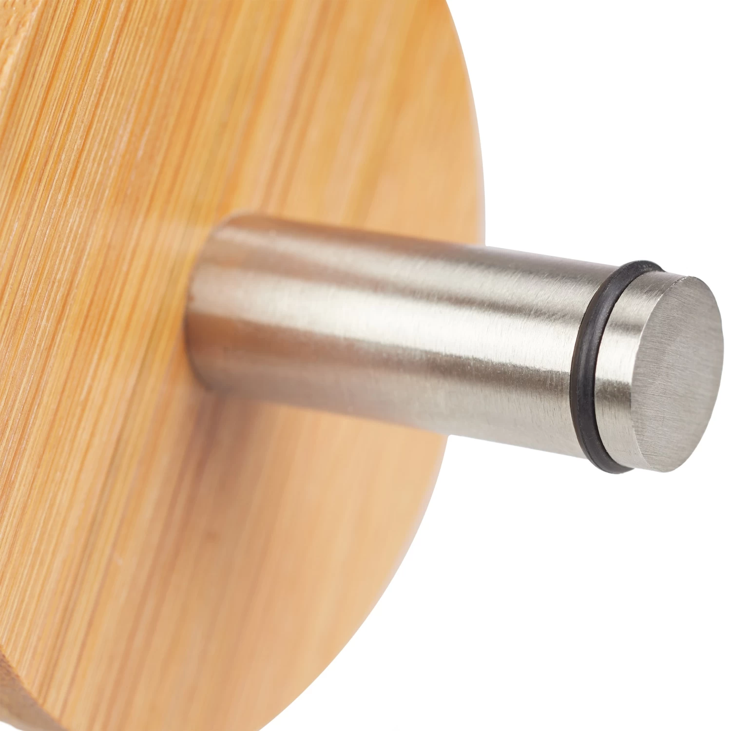 8 X Handtuchhaken In Natur/Silber 7 8 X Handtuchhaken In Natur/Silber – Bild 7