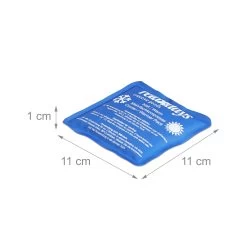 8 X Kühlpad In Blau -Relaxdays relaxdays 8 x kuhlpad in blau 5