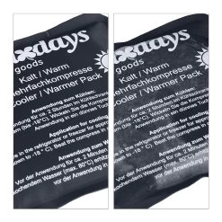 8 X Kühlpad In Schwarz 11 8 X Kühlpad In Schwarz -Relaxdays relaxdays 8 x kuhlpad in schwarz 5