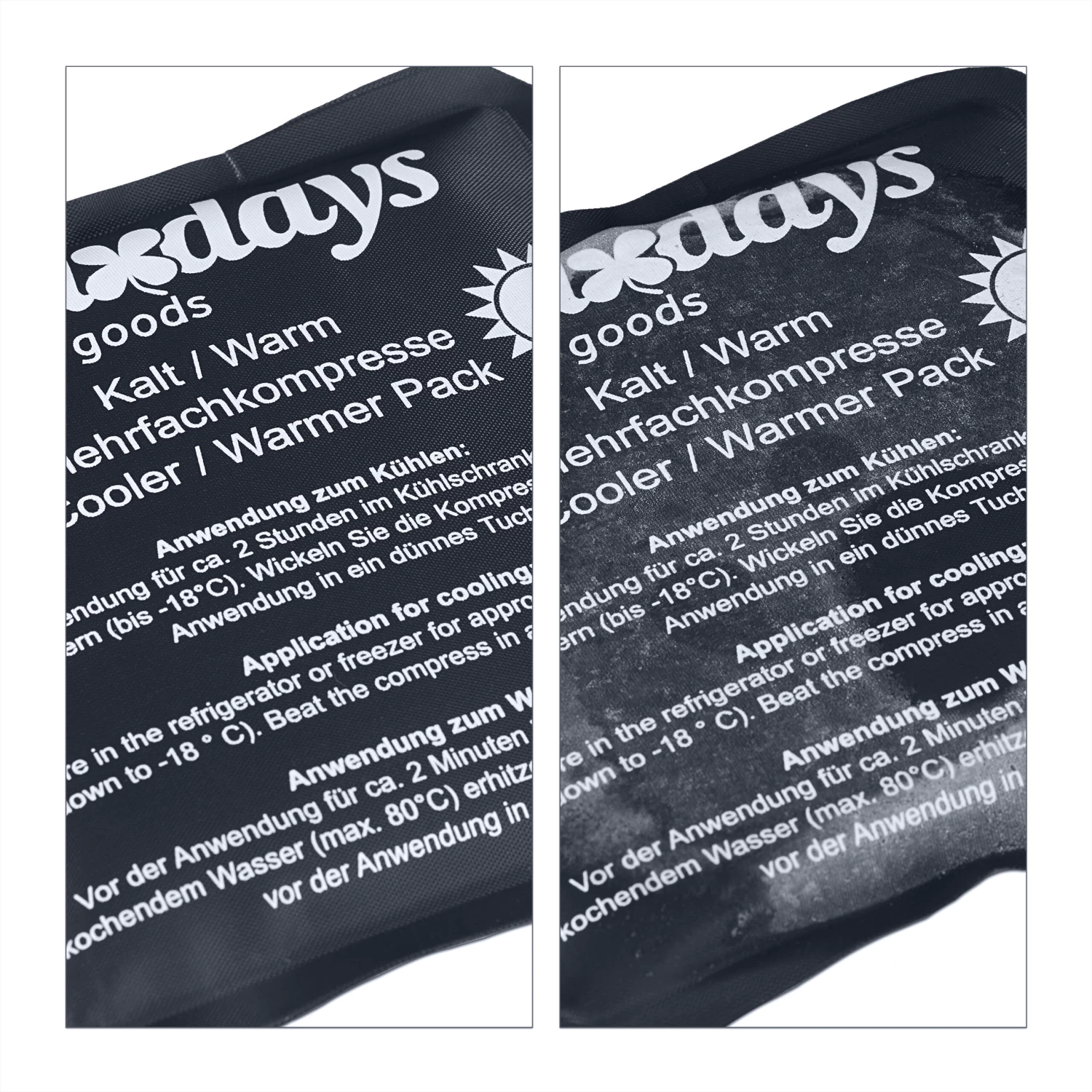 8 X Kühlpad In Schwarz 6 8 X Kühlpad In Schwarz – Bild 6