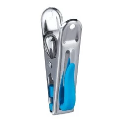 80 X Wäscheklammern In Silber