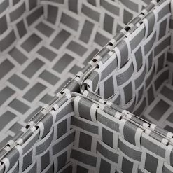 8x Aufbewahrungskorb In Weiss-Grau -Relaxdays relaxdays 8x aufbewahrungskorb in weiss grau 6