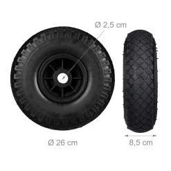 8x Sackkarrenrad "3.00-4" In Schwarz 11 8x Sackkarrenrad "3.00-4" In Schwarz -Relaxdays relaxdays 8x sackkarrenrad 3 00 4 in schwarz 3