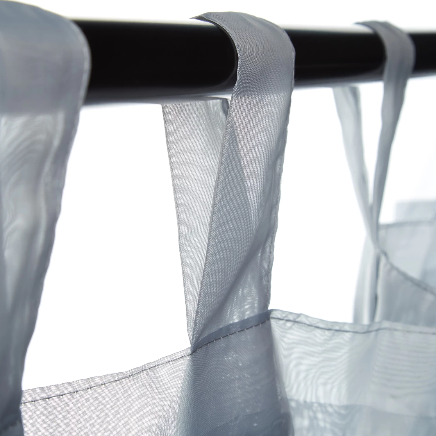 8x Vorhänge In Silber - (L)245 X (B)140 Cm 5 8x Vorhänge In Silber - (L)245 X (B)140 Cm – Bild 5