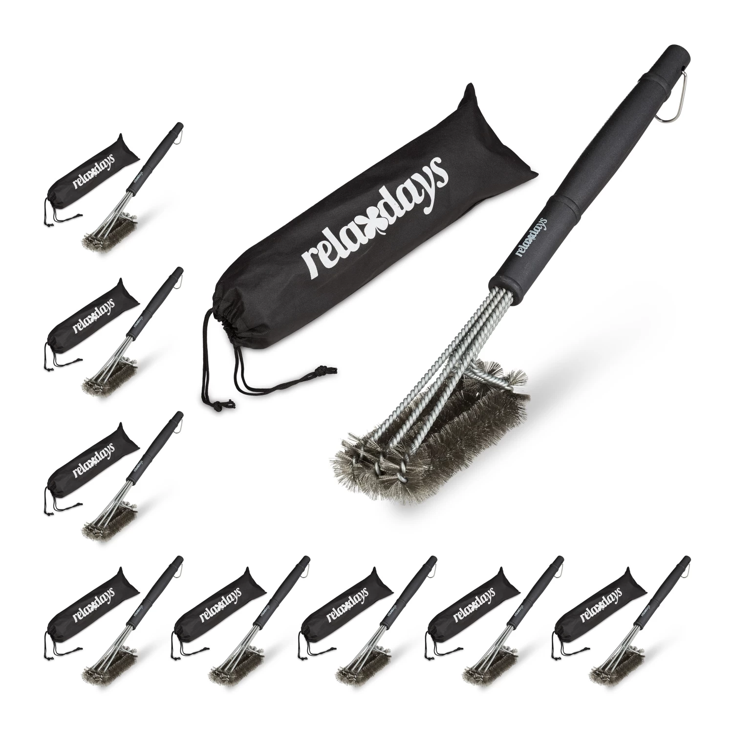 9x Grillbürste In Schwarz 8 9x Grillbürste In Schwarz – Bild 8